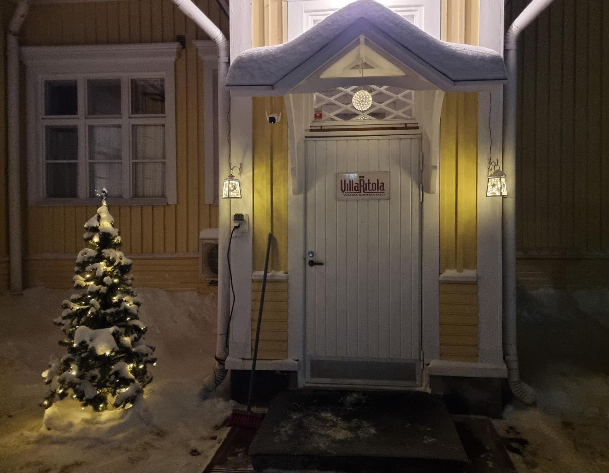 Apartamento Wanha Kunnantalo Pudasjarvi Exterior foto